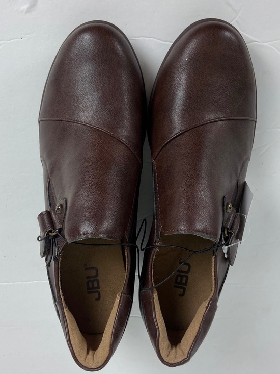 JBU by Jambu Brown Comfort Slip-On Wedge Shoes Women’s 7.5M New - Picture 5 of 9